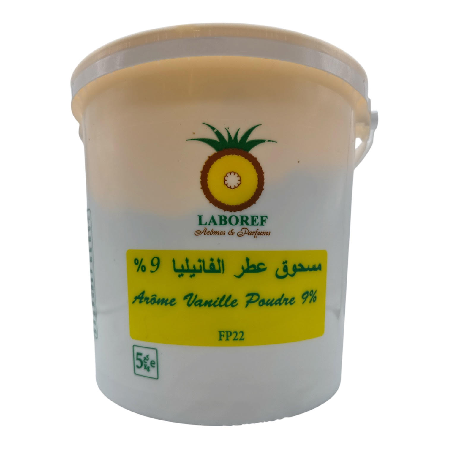 Arome vanille poudre 9% 5KG laboref