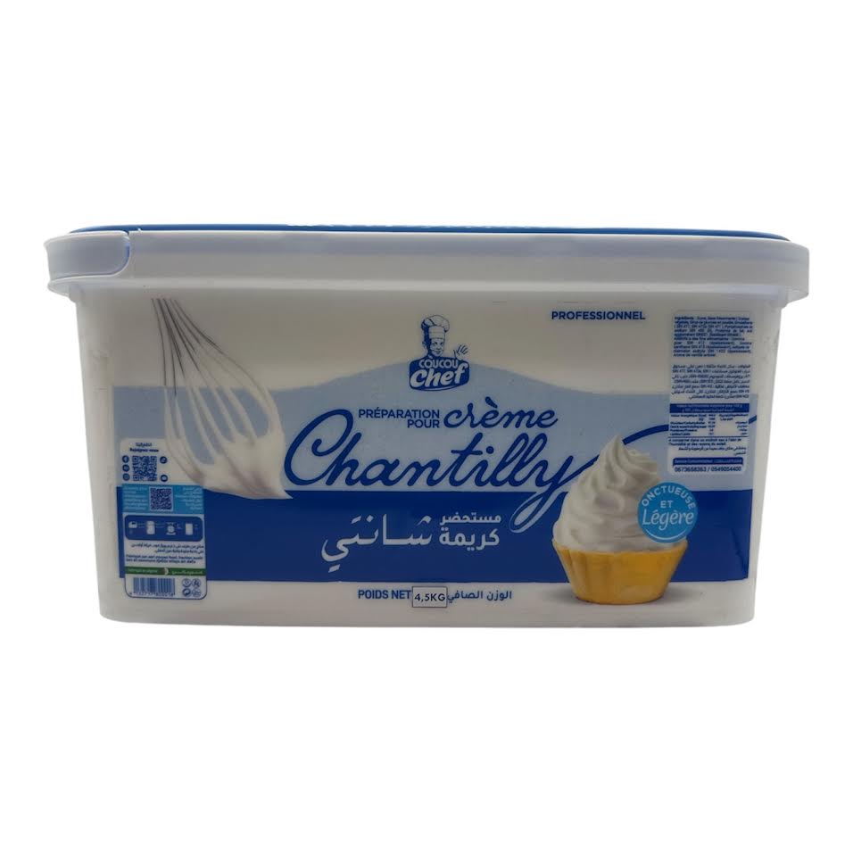 Crème chantilly chef 4.5kg