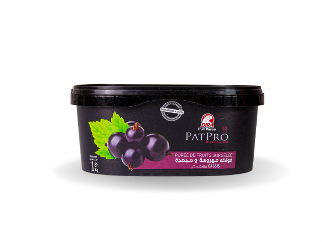 Purée cassis 1kg surgelée PATPRO
