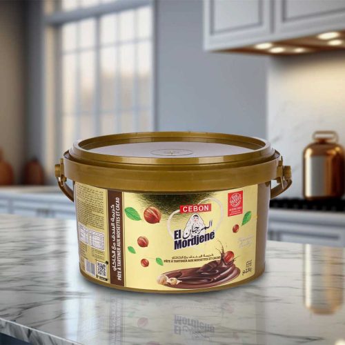 Pate a tartiner el mordjene 2.5kg crème noisette et cacao