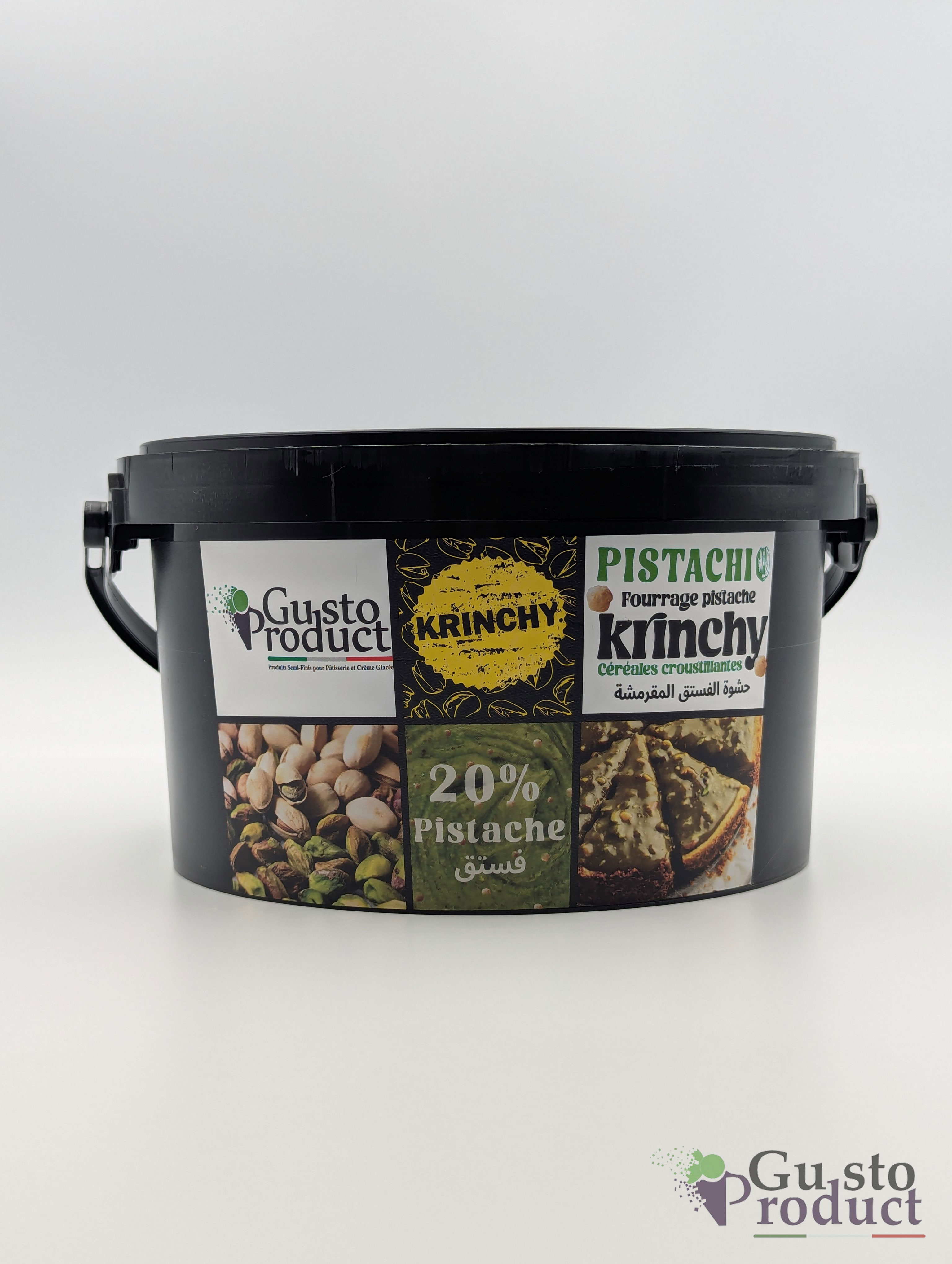 Fourrage pistache krinchy 2kg GUSTO