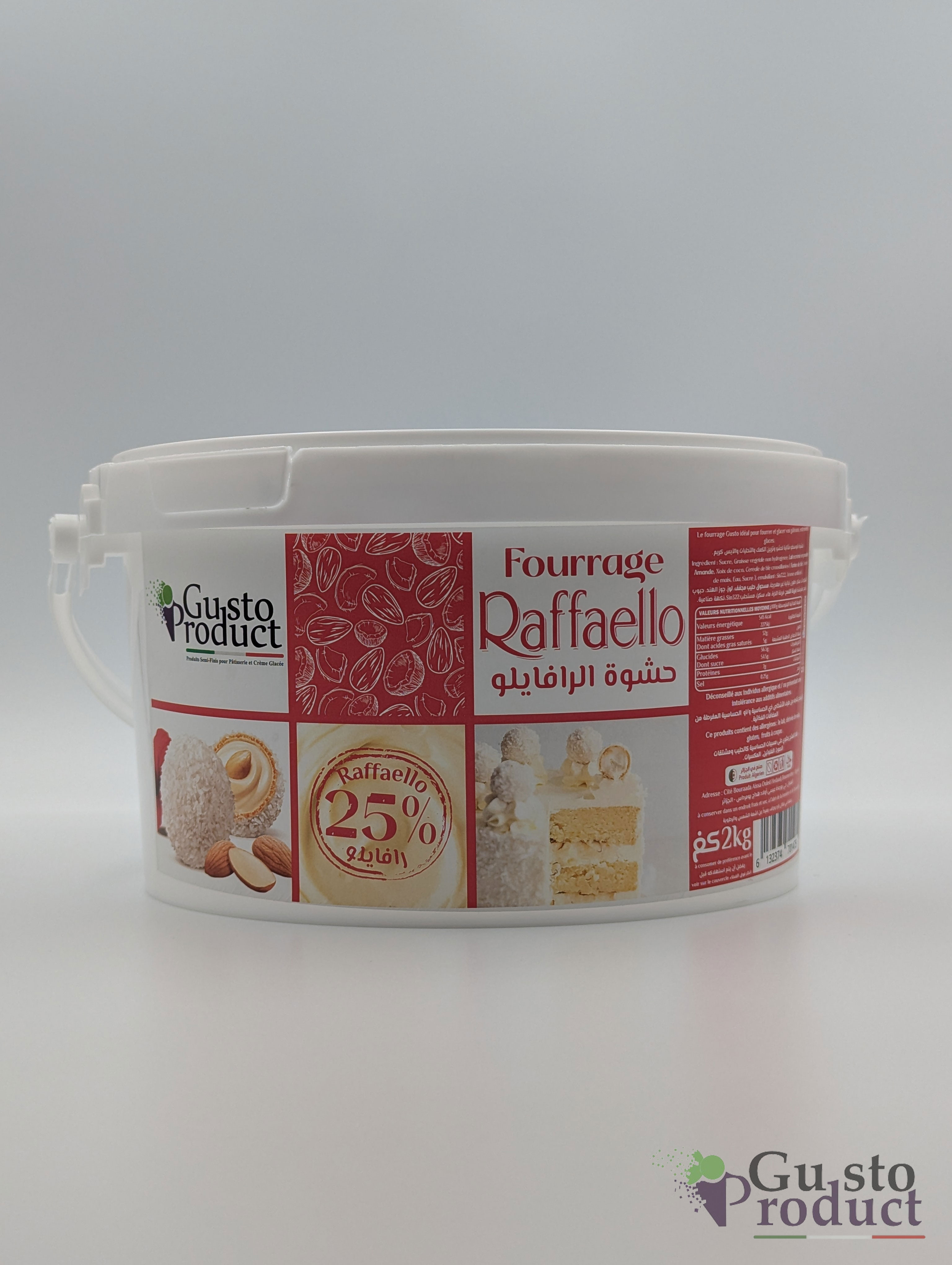Fourrage raffaello 2kg GUSTO