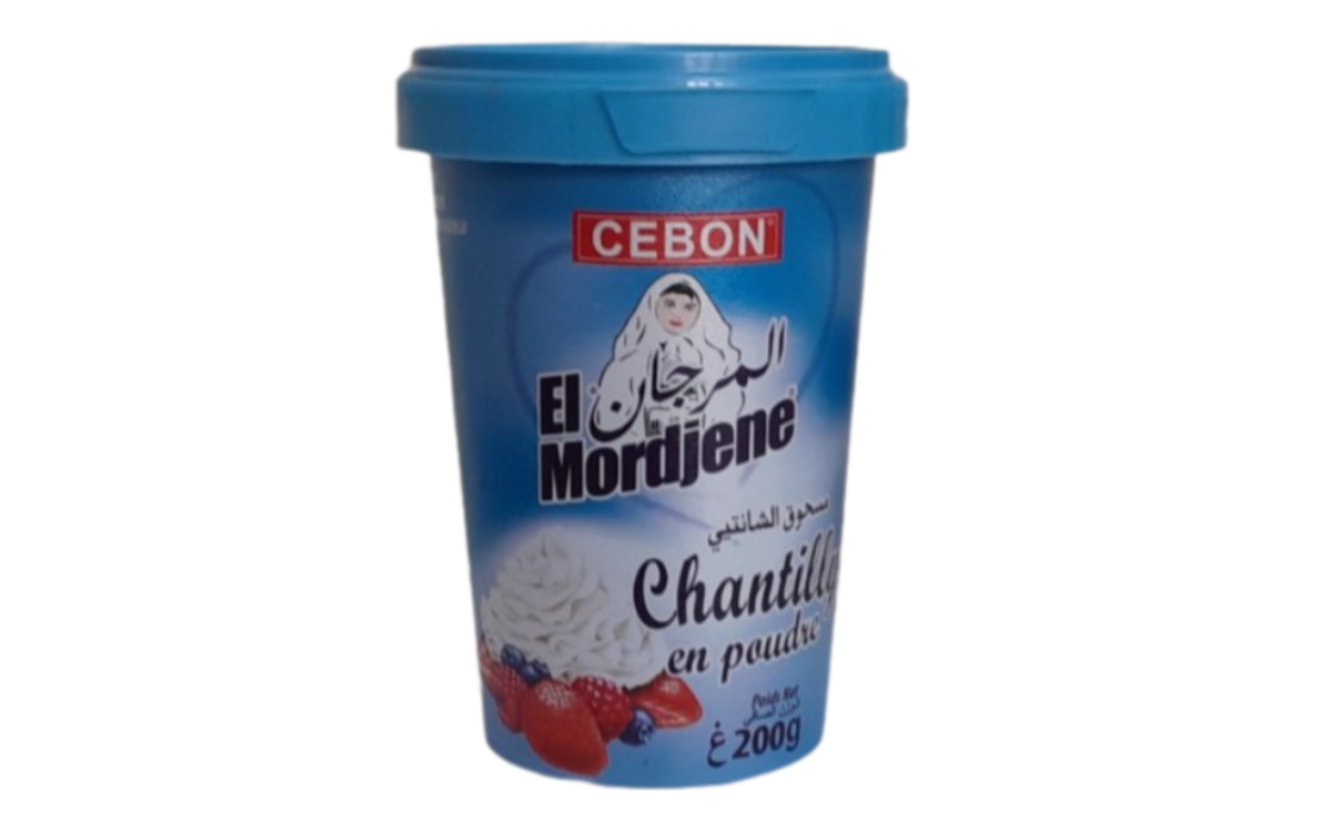 Crème chantilly el mordjene 200g