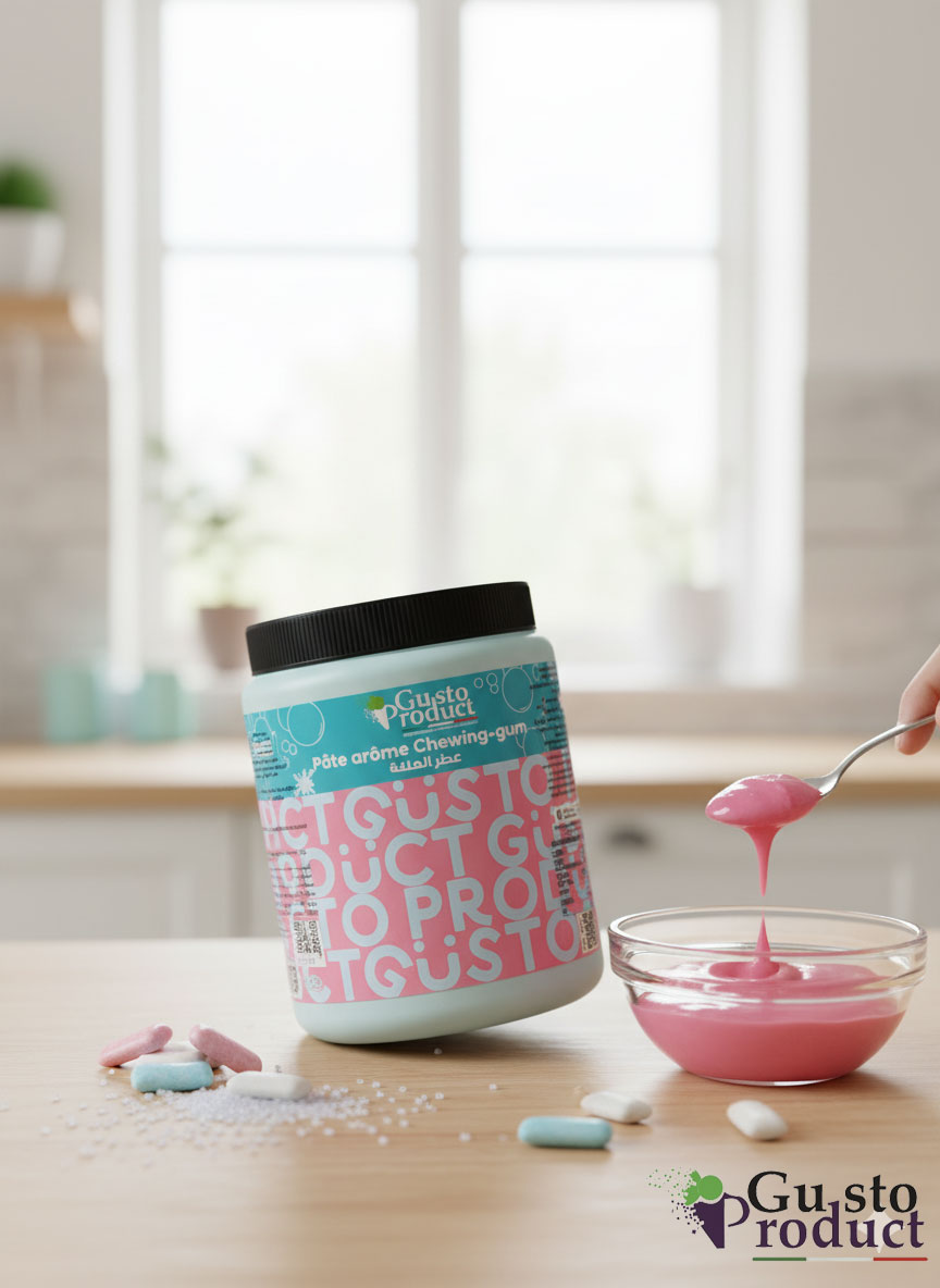 Pâte arôme chewing-gum 1.2kg GUSTO