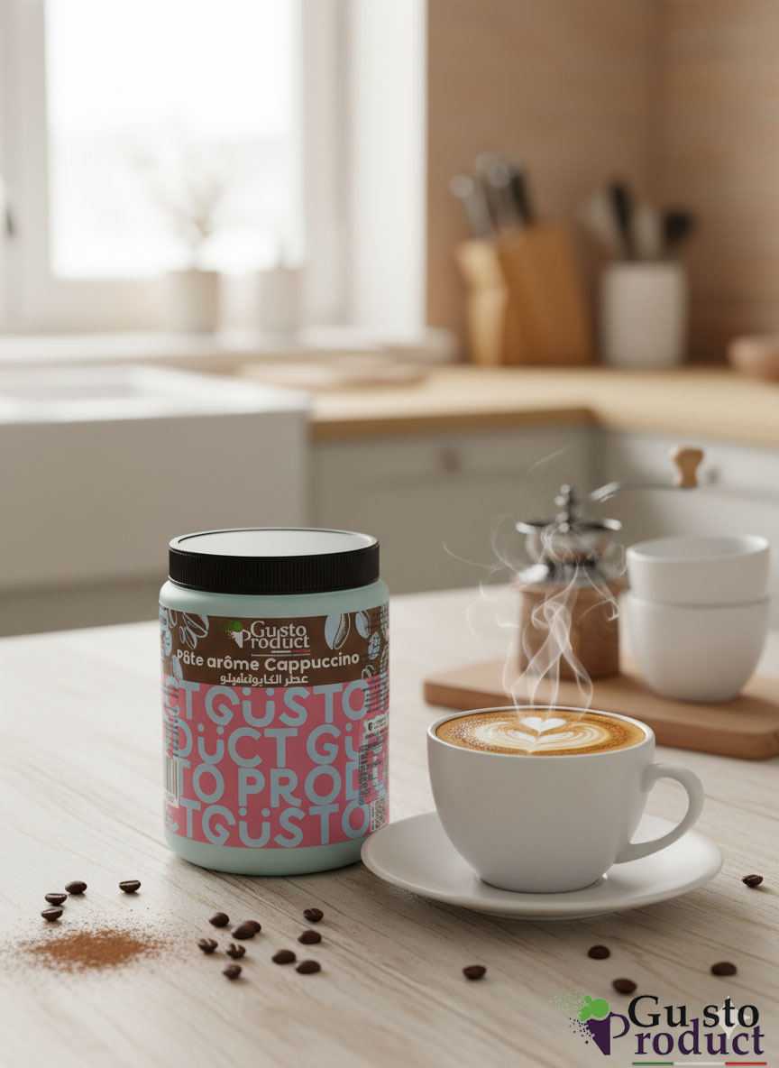 Pâte arôme cappuccino 1.2kg GUSTO