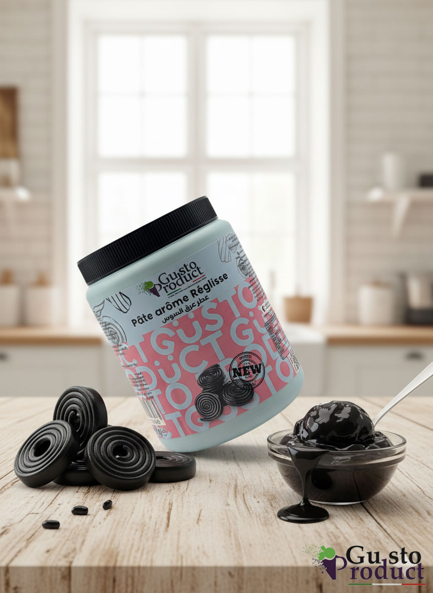 Pâte arôme reglisse 1.2kg GUSTO