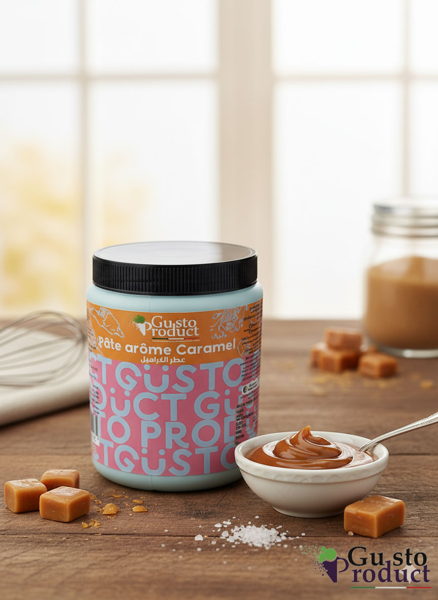 Pâte arôme caramel 1.2kg GUSTO