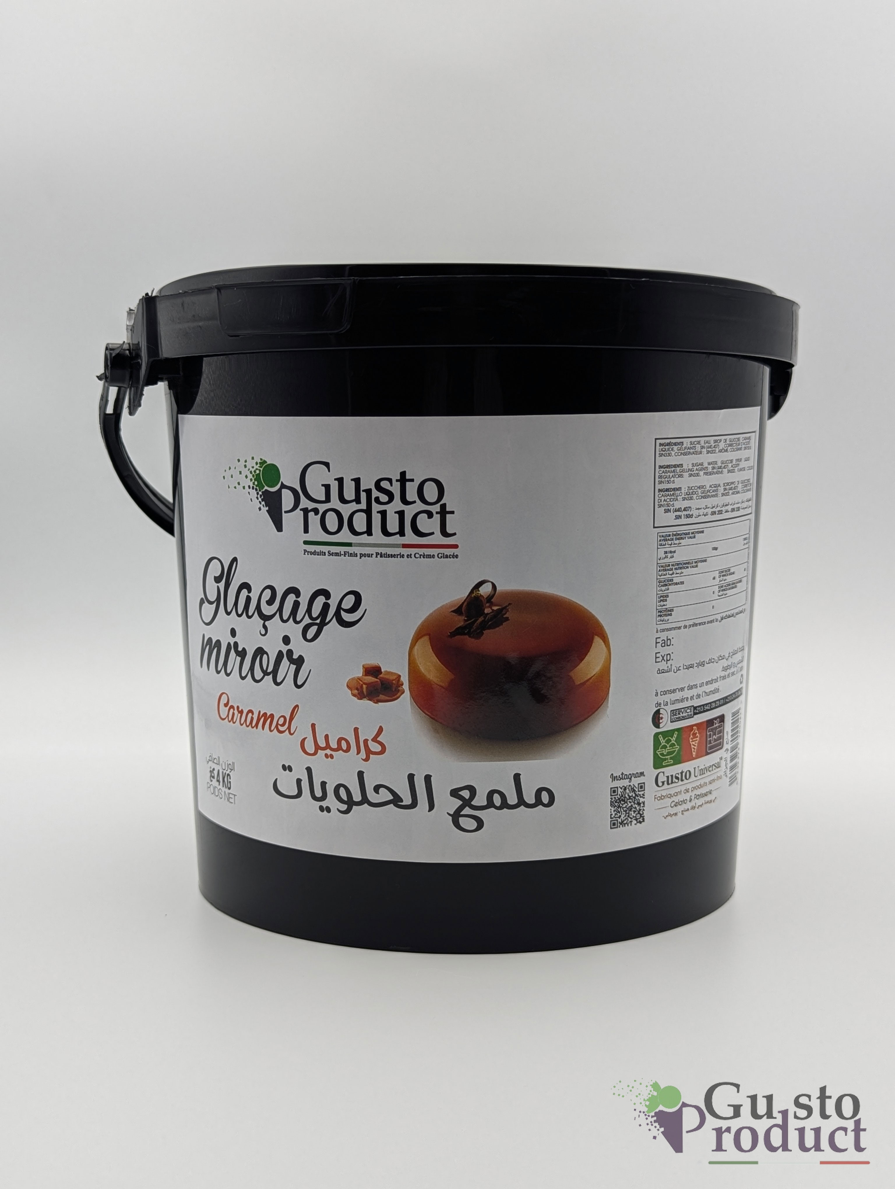 Glaçage miroir caramel 4kg GUSTO