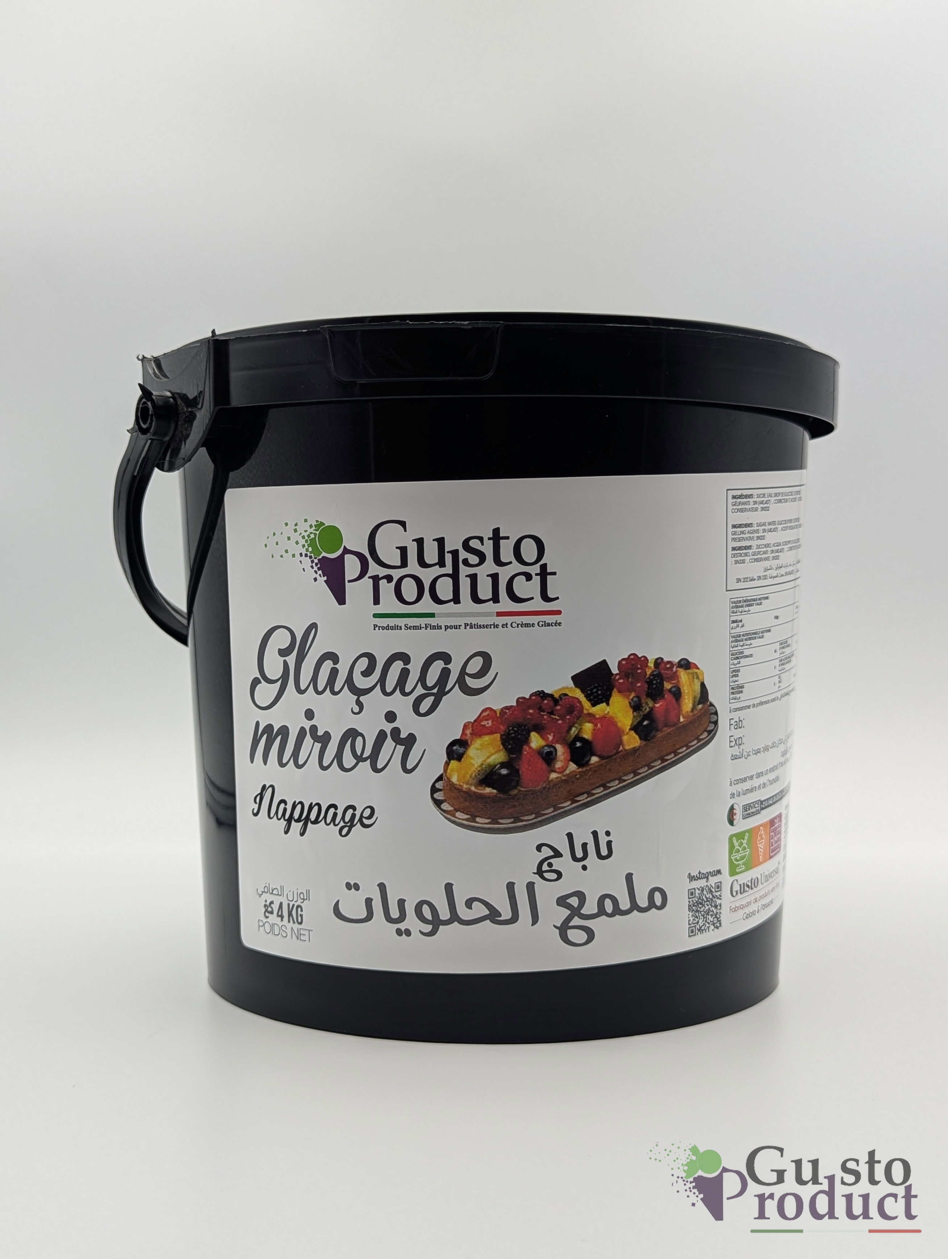 Glaçage miroir nappage 4kg GUSTO