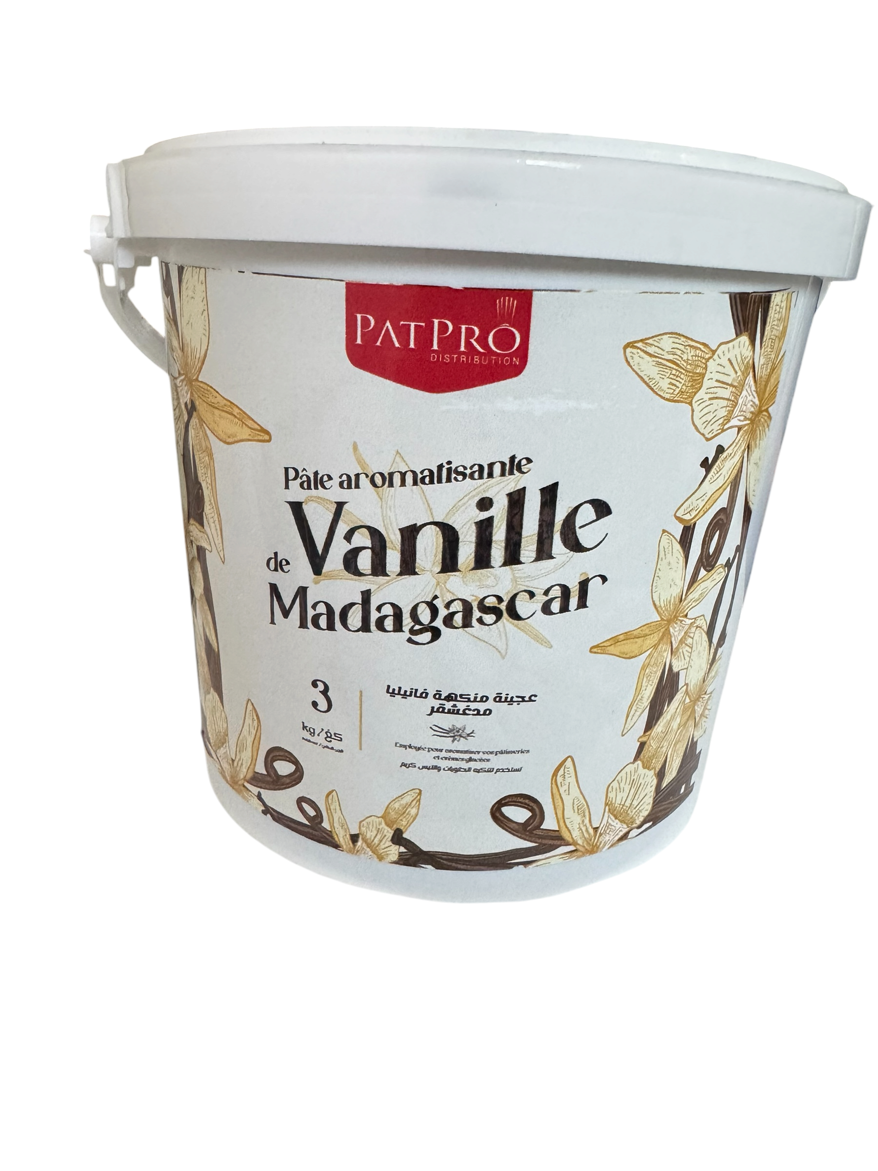 Pate aromatisante vanille 3kg PATPRO