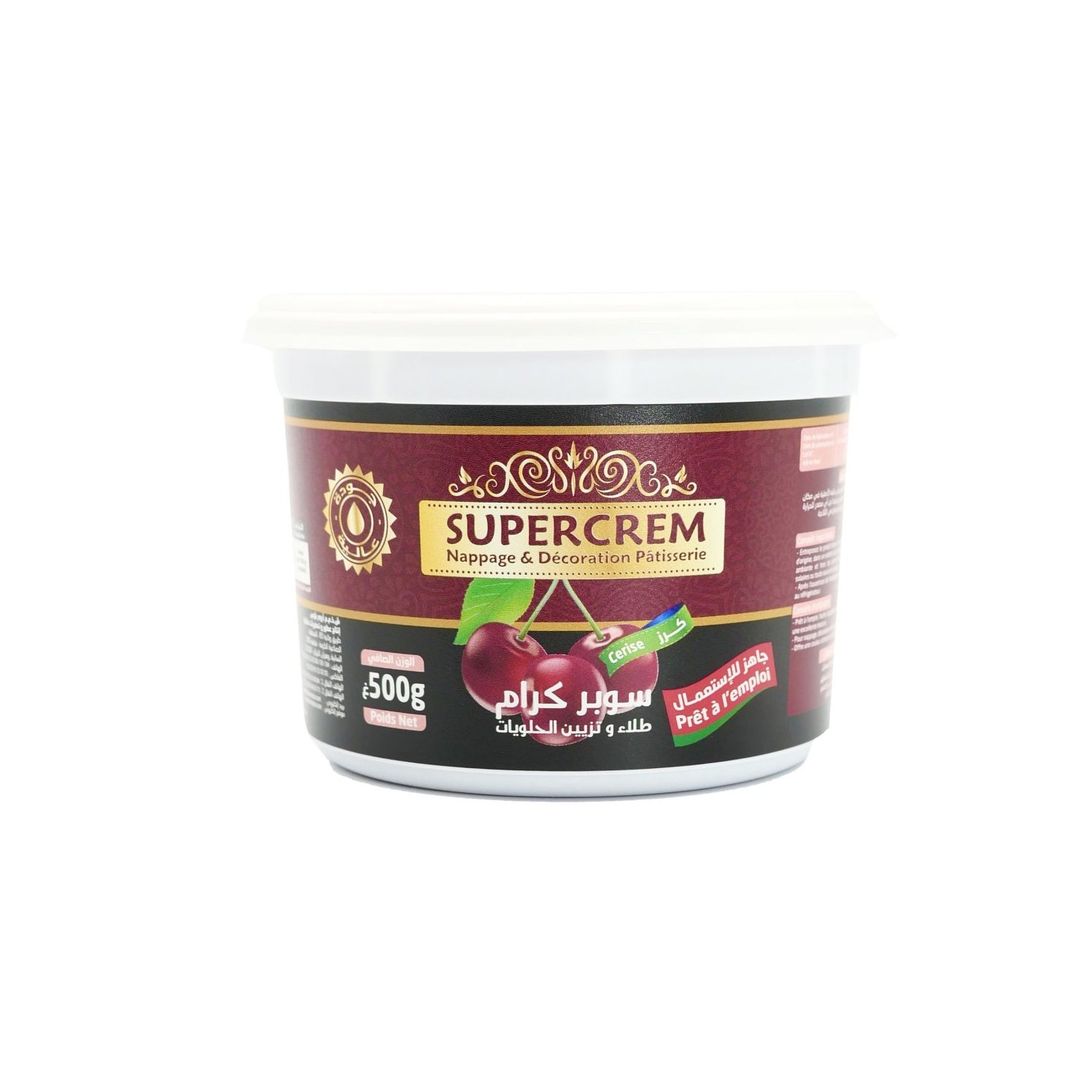 Supercrem 500g cerise AROMPLUS