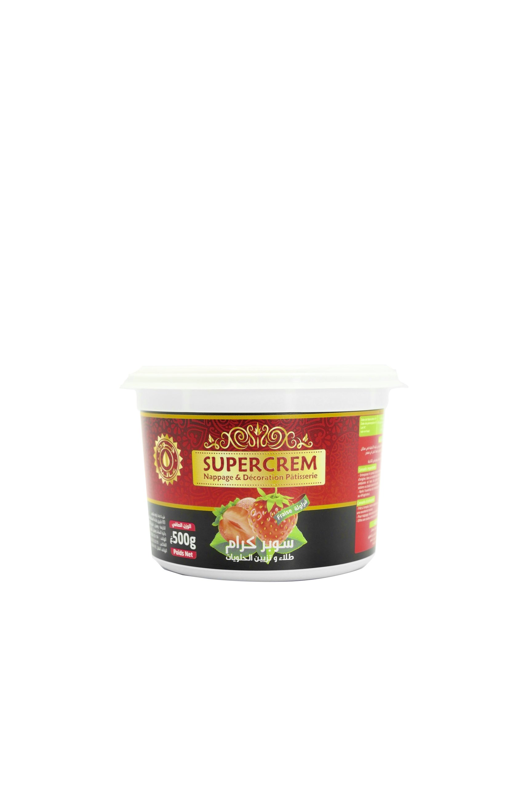 Supercrem 500g fraise AROMPLUS