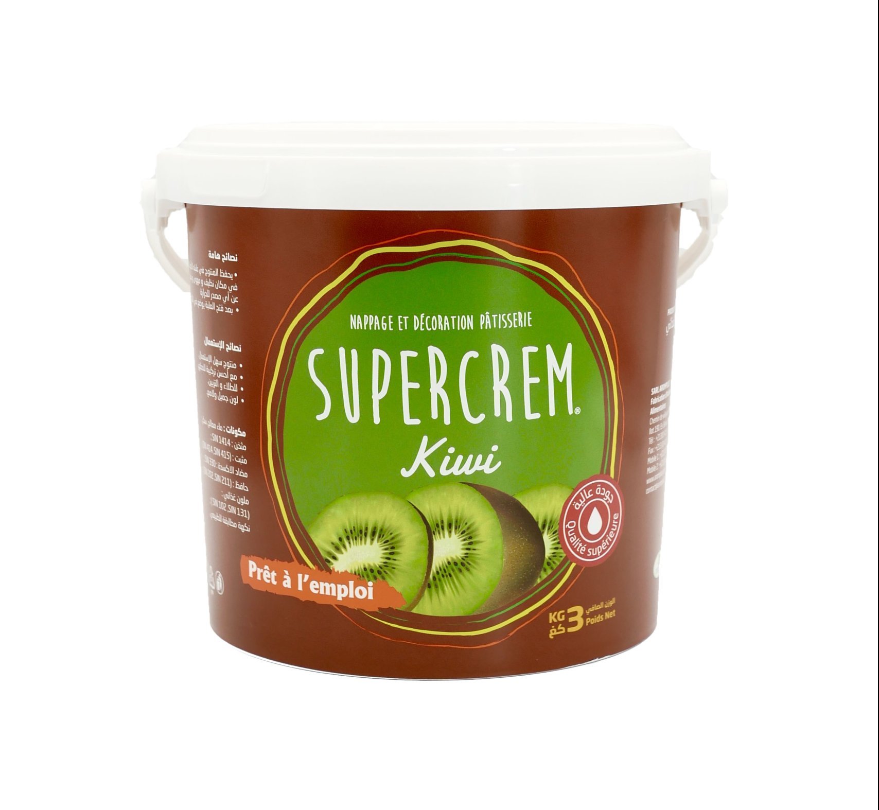 Supercrem 3kg kiwi AROMPLUS