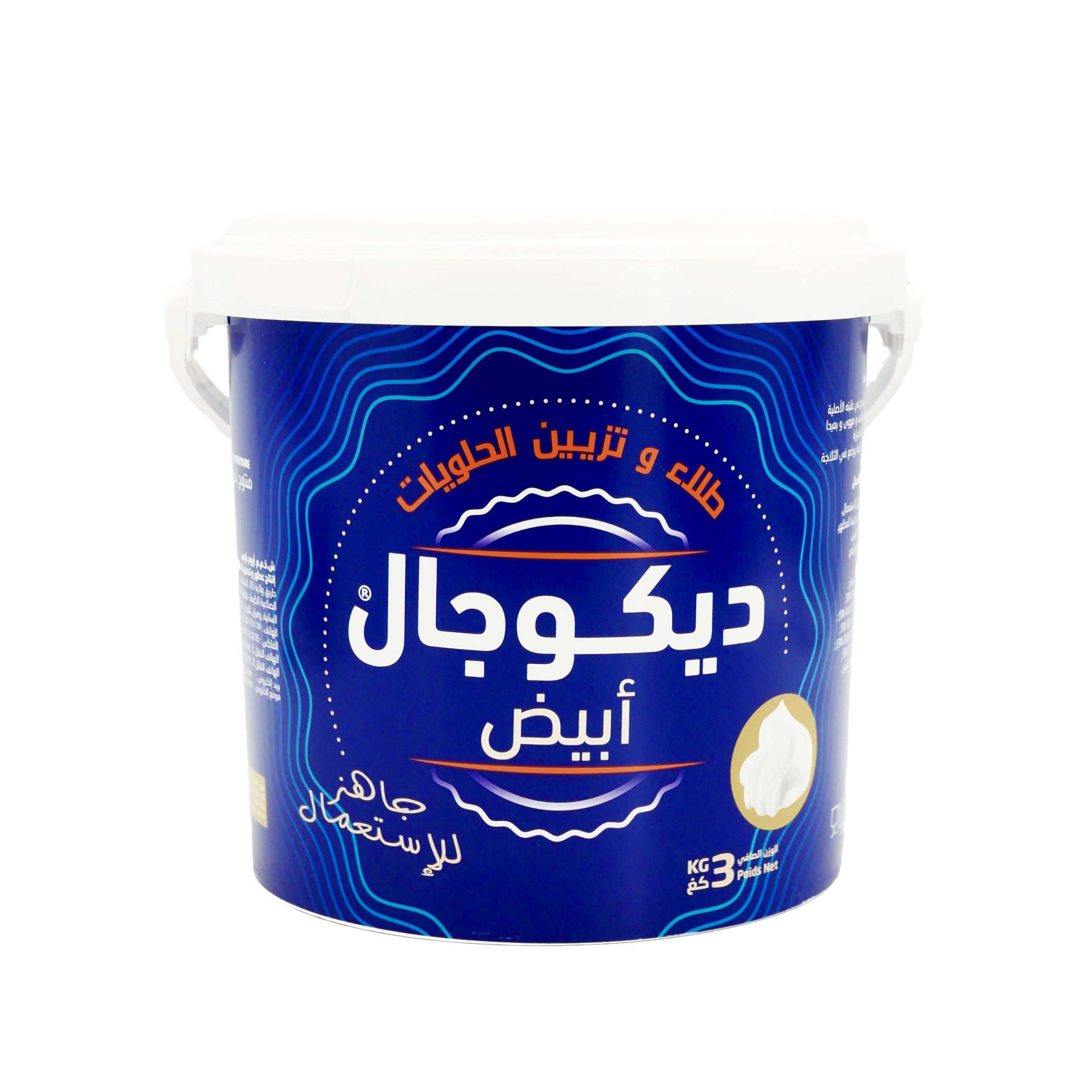 decogel 3kg blanc AROMPLUS