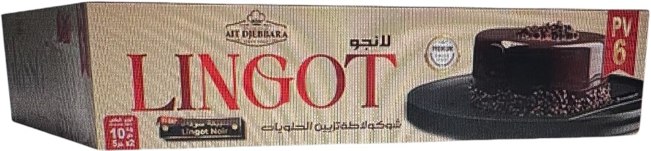 Lingot chocolat-noir 2 x 5kg AIT DJEBARA