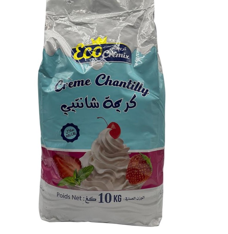 Crème chantilly Eco crémix 10kg Alzme