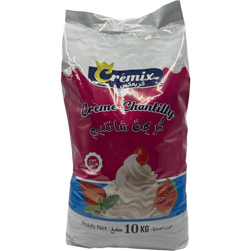 Crème chantilly cémix 10kg alzyme