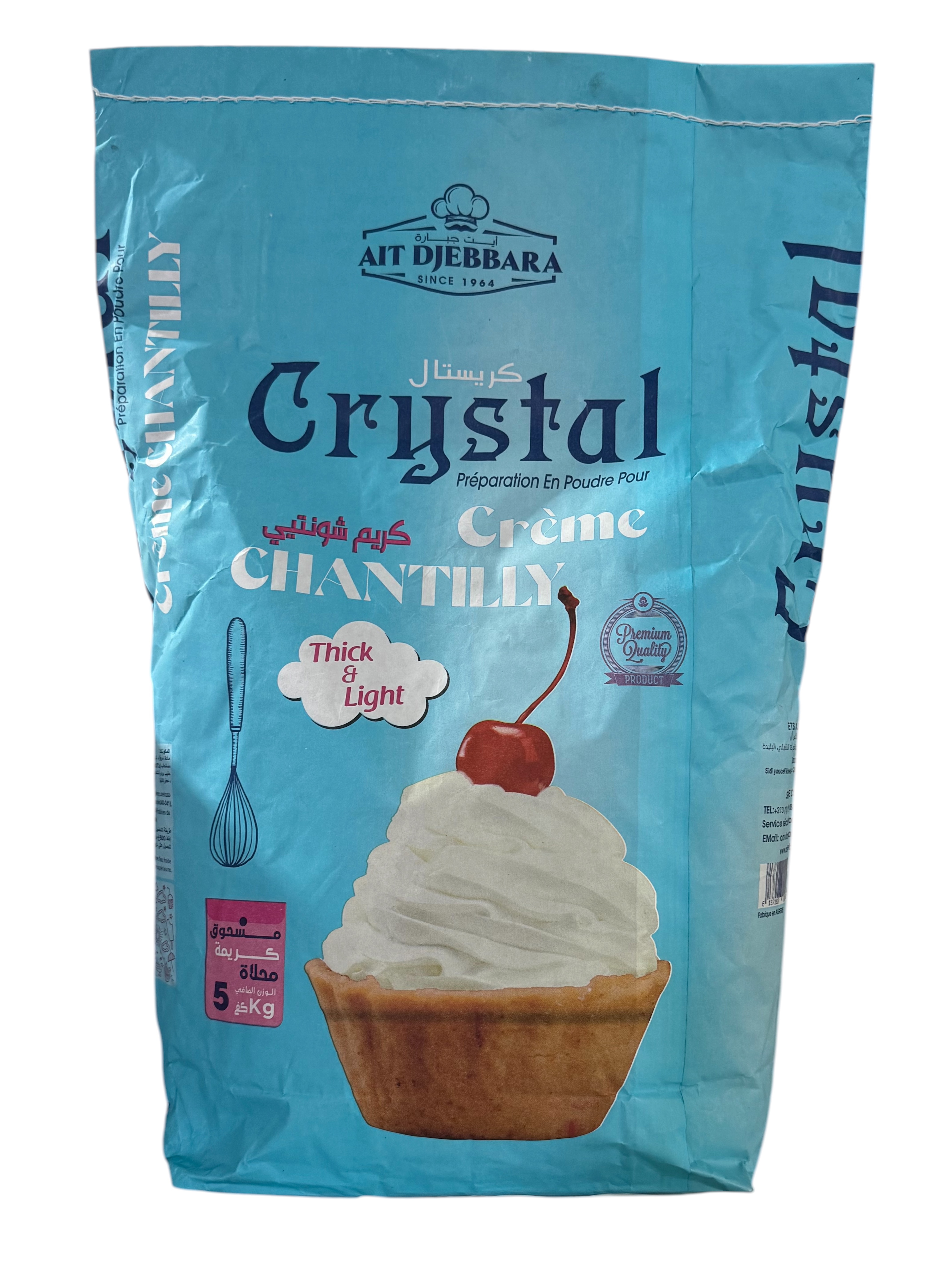chantilly CRYSTAL 5kg AIT DJEBBARA