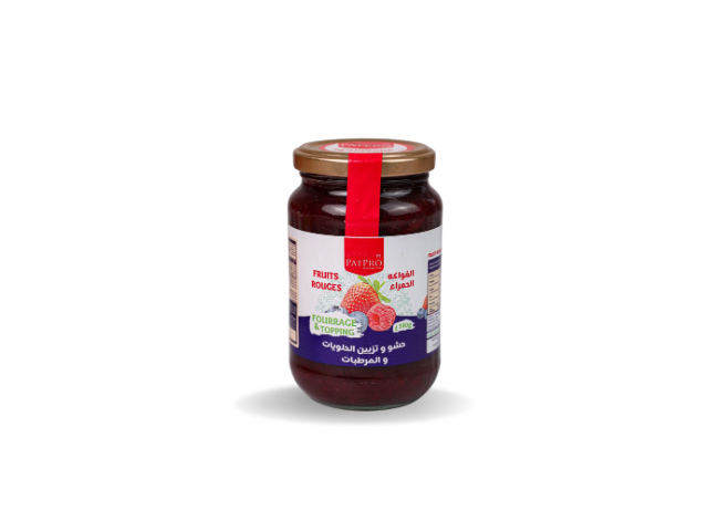 Fourrage fruits rouges 380g PatPro