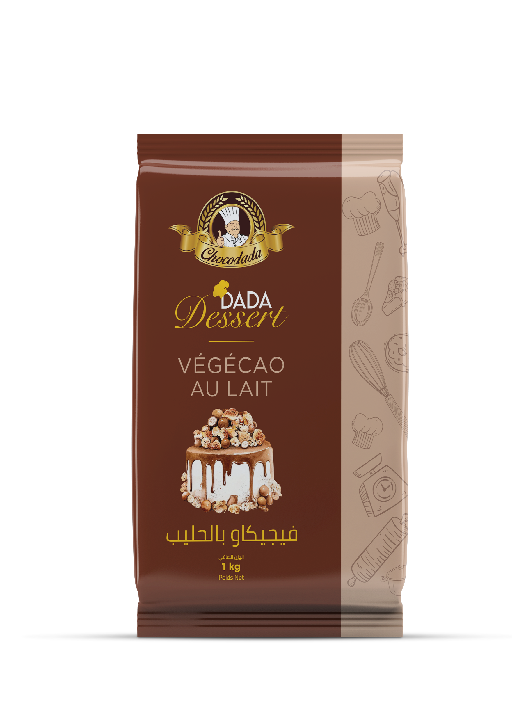 Tablette Végécao chocolat au lait chocodada