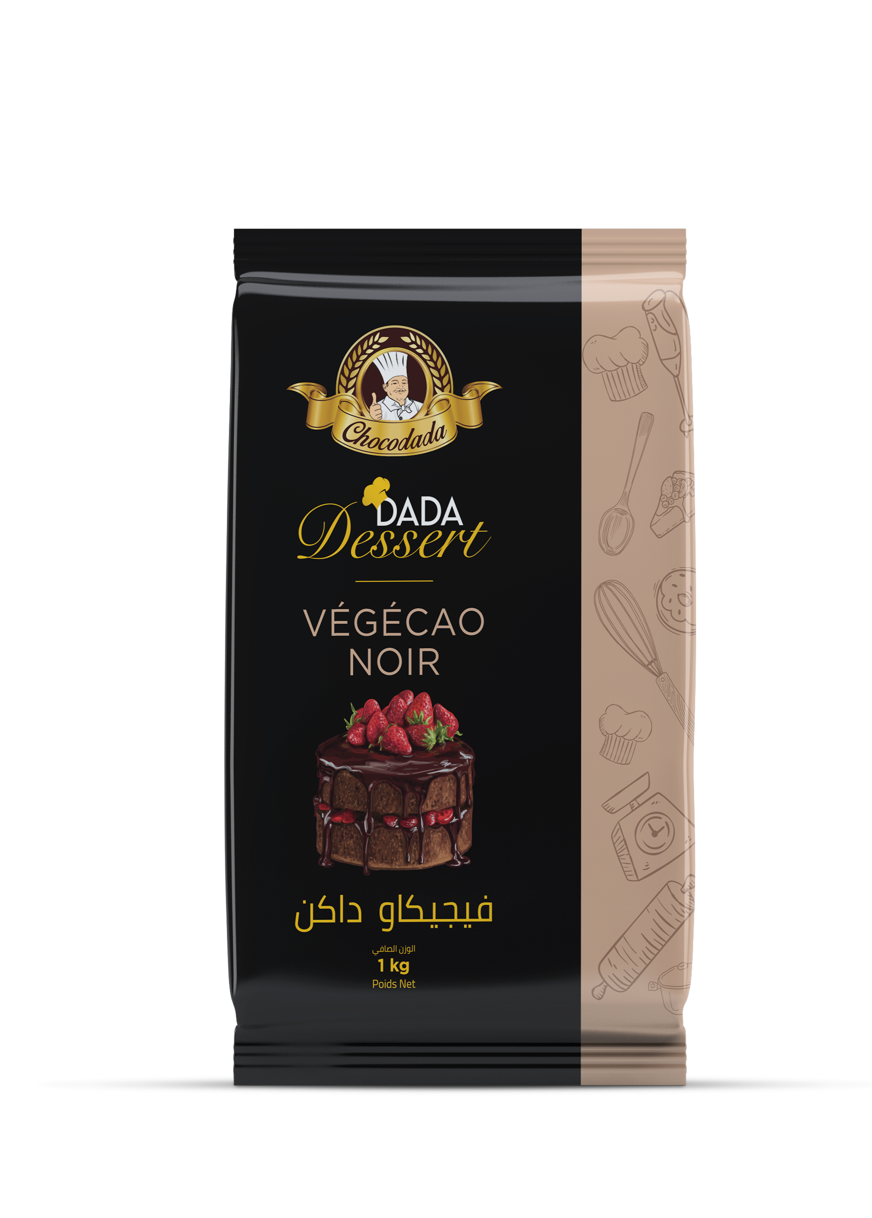 Tablette Végécao chocolat noir chcodada
