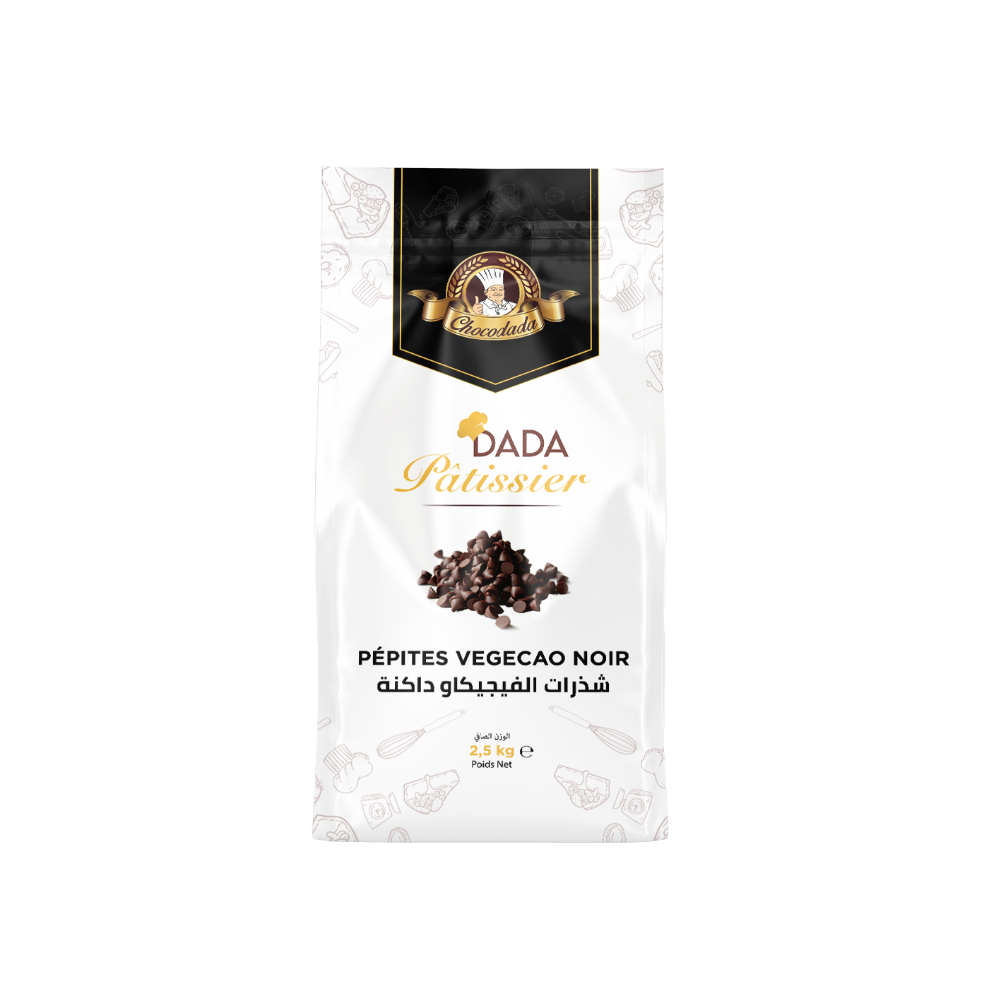 Pépites Végécao noir 5kg chocodada