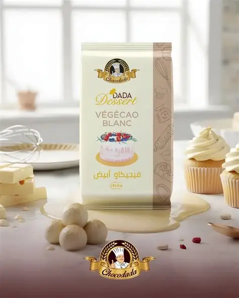 Tablette Végécao chocolat blanc : 240g chocodada