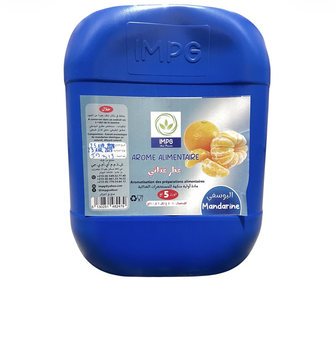 Arome mandarine 5kg IMPG