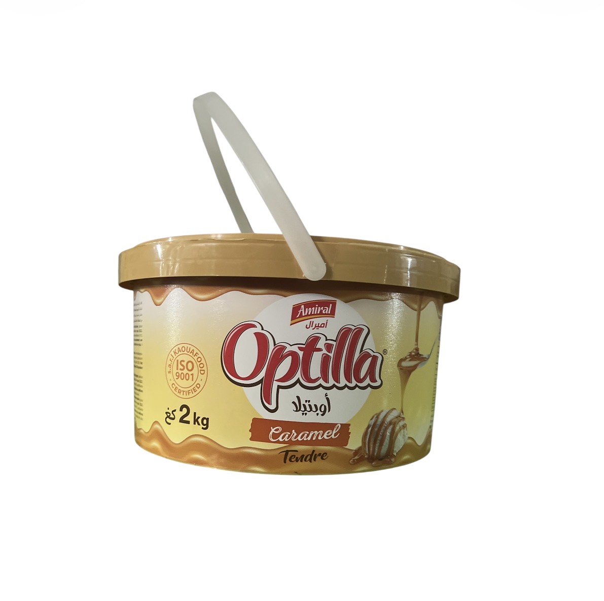 Optilla caramel tendre 2kg (amiral)