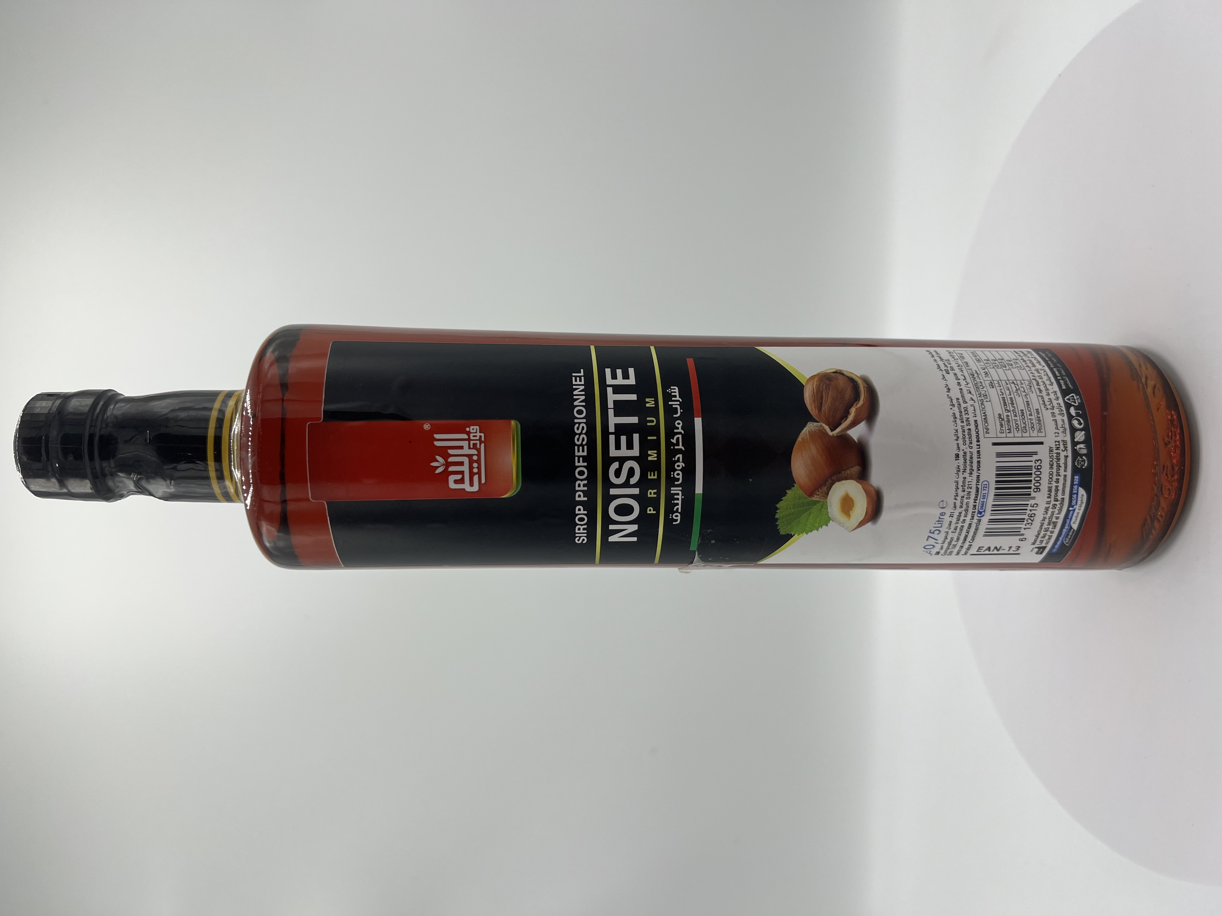 Sirop professionel noisette 0.75L EL RABIE FOOD