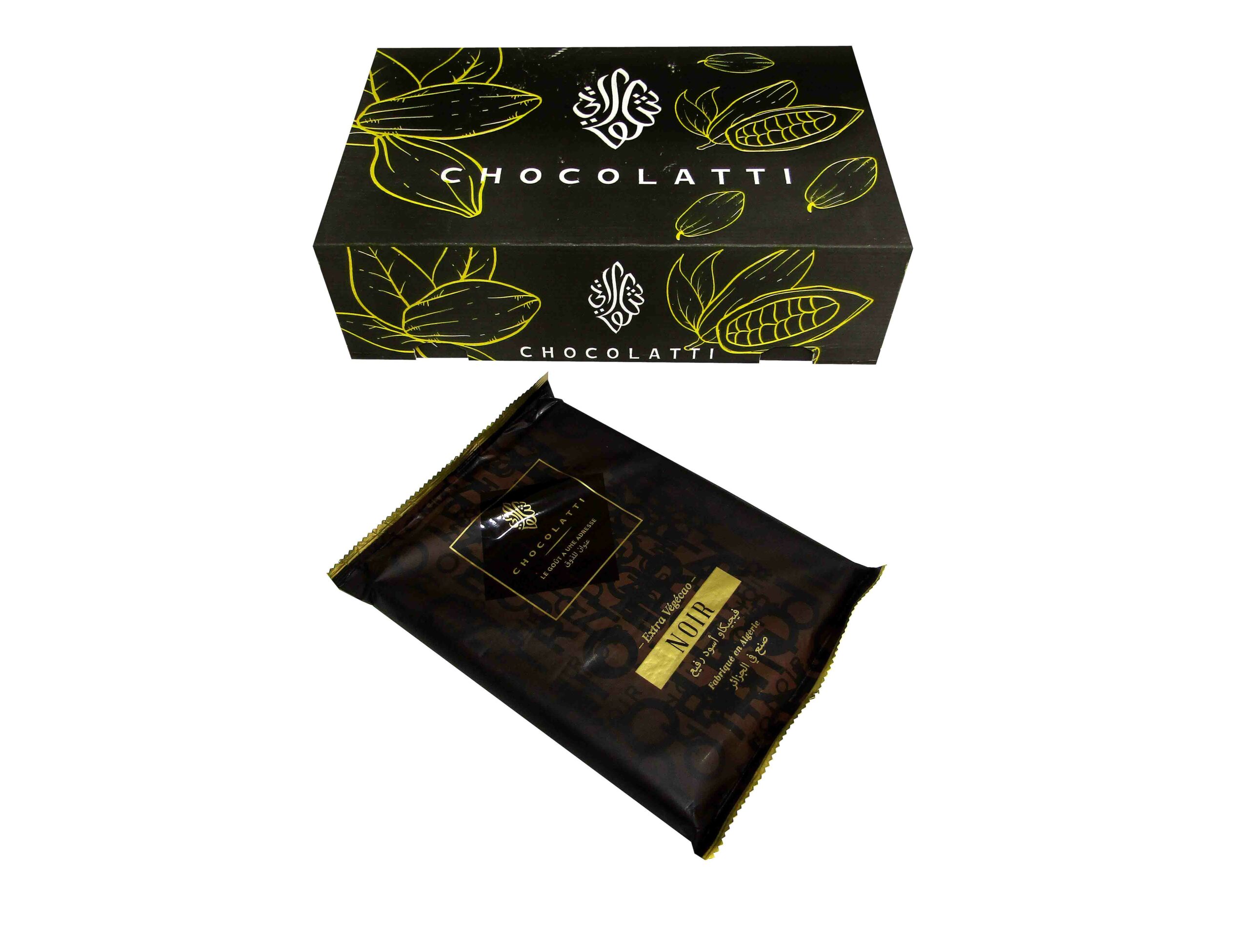 Tablette noir Dessert 1Kg X 20 CHOCOLATTI